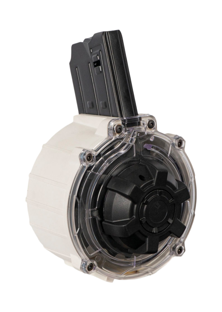 DRM-12 T3 20 Round Drum Magazine White