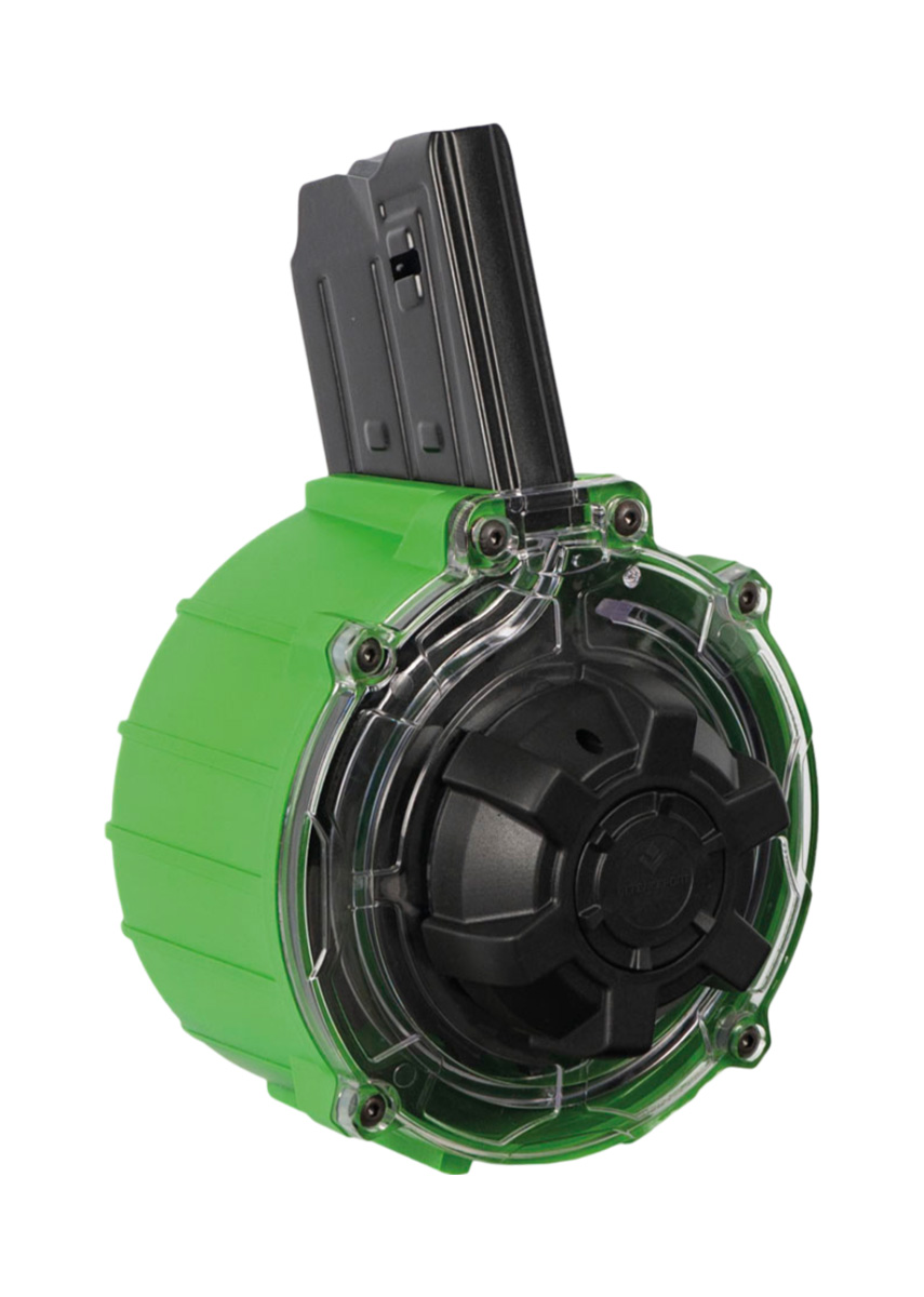 DRM-12 T3 20 Round Drum Magazine Zombie Green
